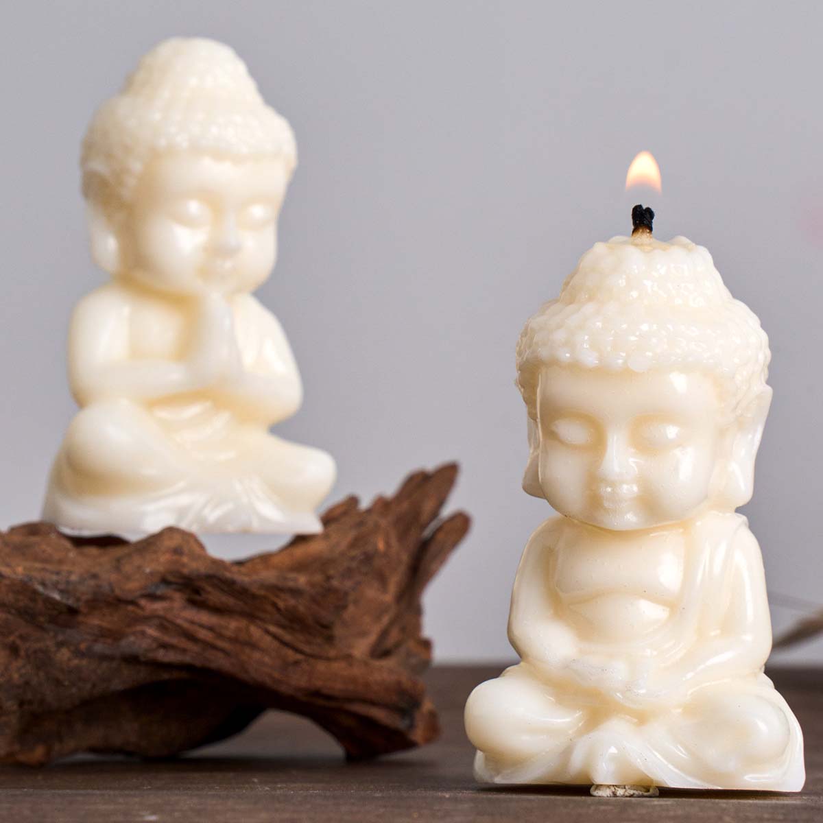 Zen Candle Supplies - 3D 부처 실리콘 캔들 몰드 DIY
