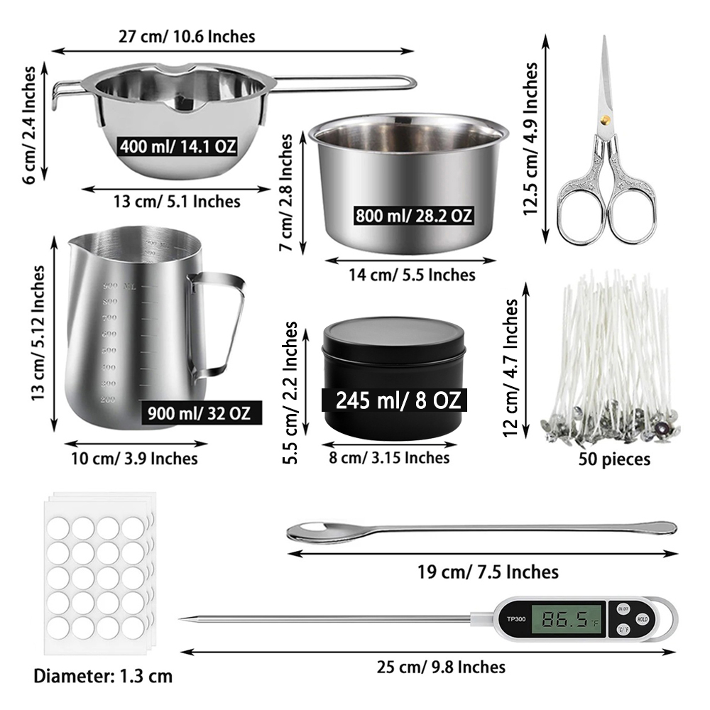 글린트모스 DIY 캔들 만들기 키트 (핫플레이트 포함) - Candle Making Supplies Usa 리뷰 및 가격