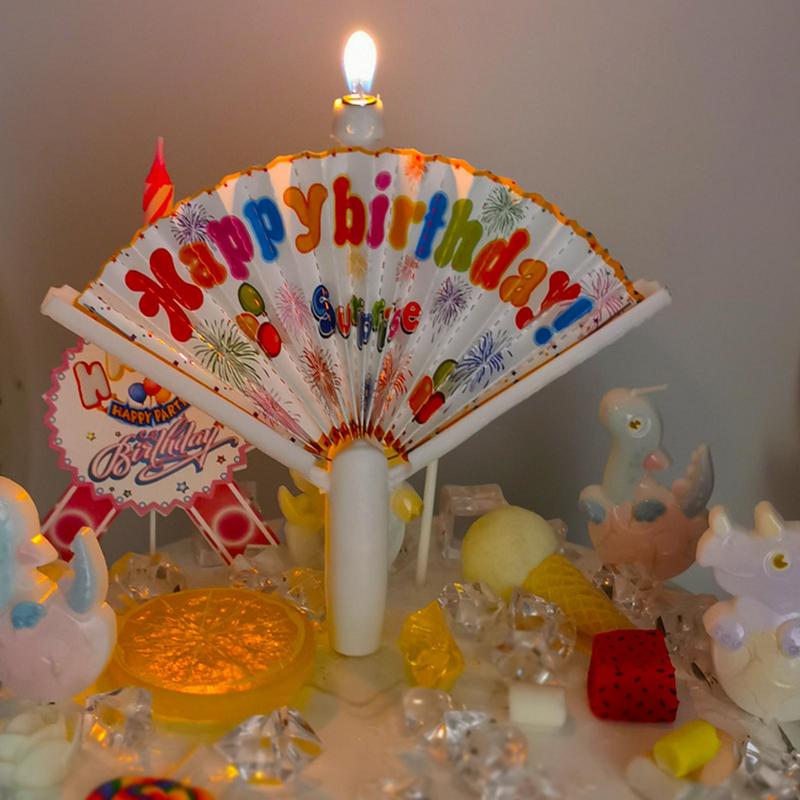 서프라이즈 양초 팬 모양의 배너와 크리 에이 티브 생일 - Candle Surprise 리뷰 및 가격